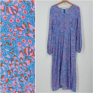 B. Young Byflouri V Neck Dress